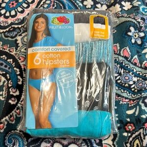 NWT Women’s Fruit of the Loom Cotton Hipsters Underwear